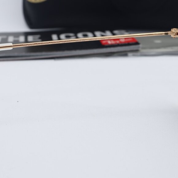 New Ray-Ban Sunglasses RB3025 Aviator Classic Gold Polarized Green Lens 58mm - Picture 4 of 5